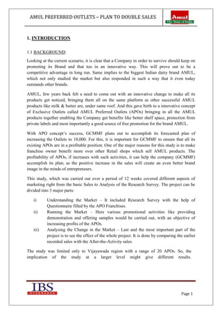 A REPORT ON EXPLORING THE AVENUES AND DEVISING A STRATEGY TO DOUBLE THE ...