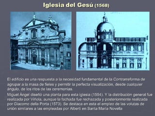 Manierismo: arquitectura