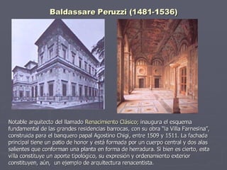 Manierismo: arquitectura