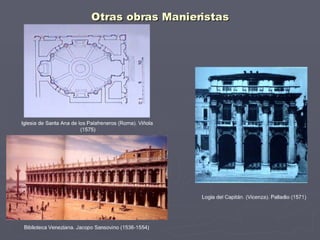 Manierismo: arquitectura