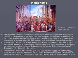 Manierismo: arquitectura