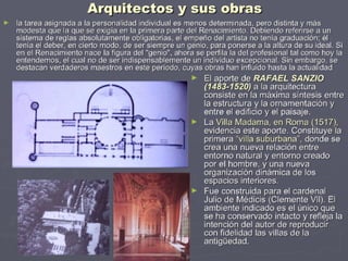 Manierismo: arquitectura