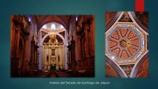 Interior del Templo de Santiago de Jalpan

 