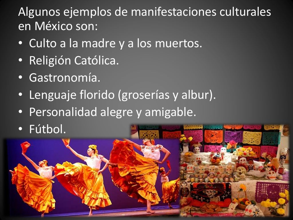 Manifestaciones culturales