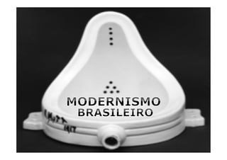 Manifestações culturais: modernismo brasileiro