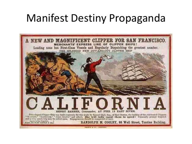 manifest destiny