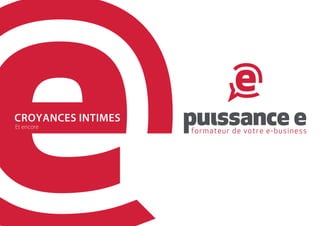 Le manifeste de Puissance E (V1 - Sept 2013)