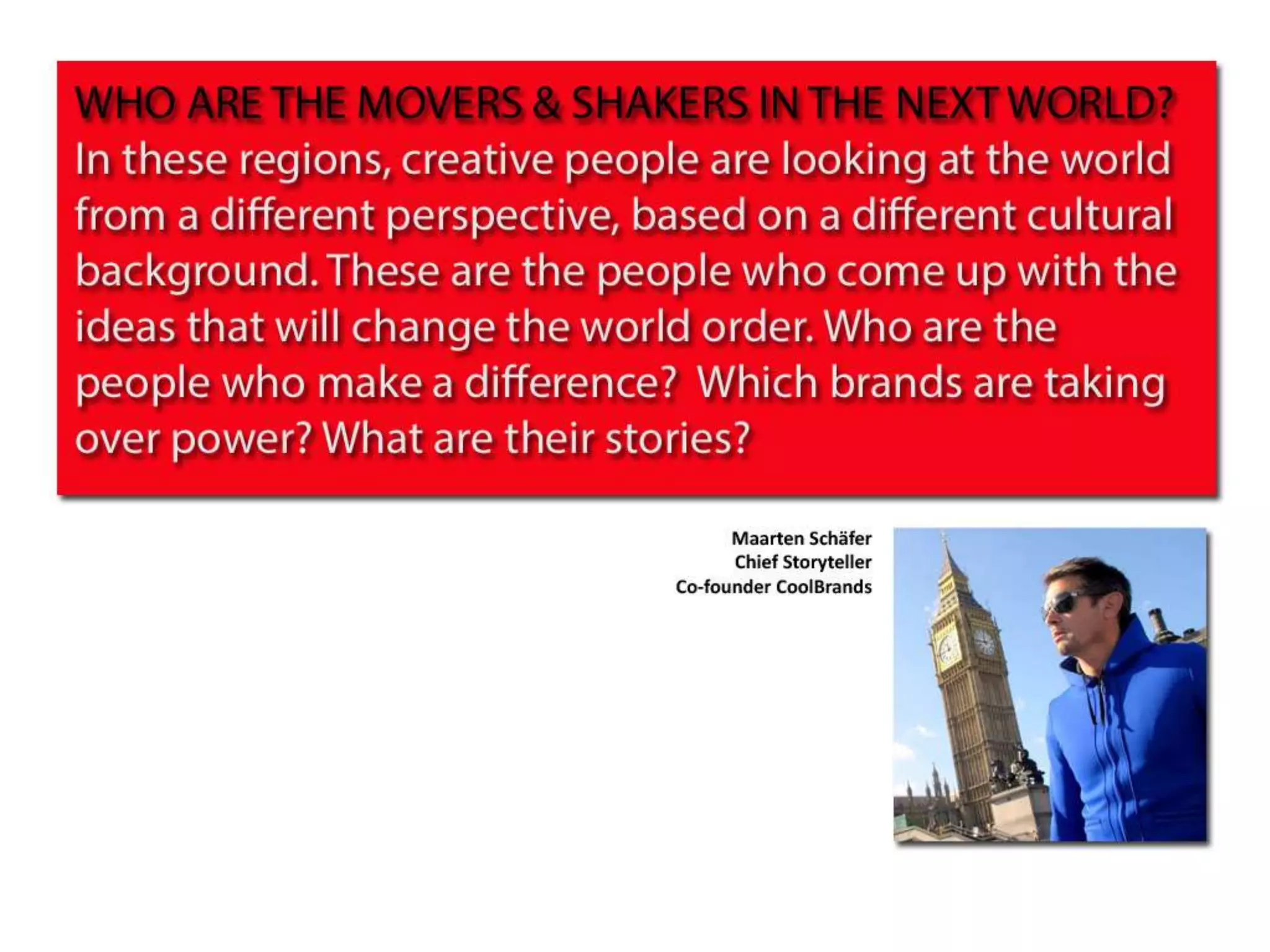 MANIFESTO - Around the World in 80 Brands