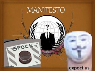 O Manifesto da Lista A