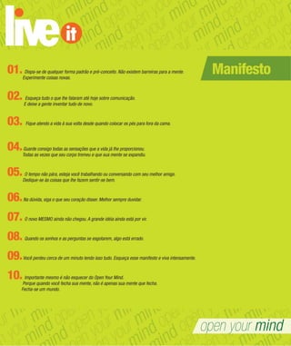 Manifesto liveit