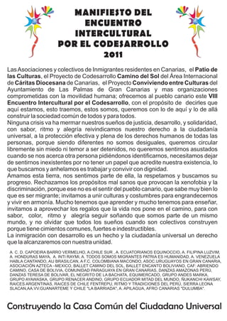 Manifiesto 2011