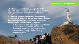 Manifiesto "Gran Faro 3D"