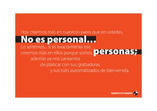 Manifiesto Luis Maram