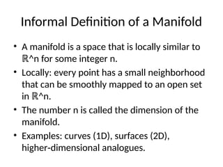 Introduction to Manifold for Begineers in the simplest way | PPTX