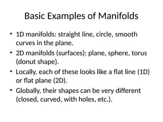 Introduction to Manifold for Begineers in the simplest way | PPTX