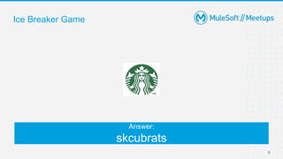 9
Ice Breaker Game
Answer:
skcubrats
 