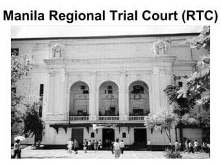 Manila Regional Trial Court (RTC) 