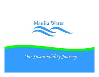 Our Sustainability Journey
 