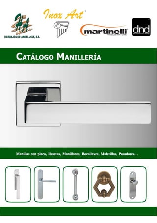 Catálogo de Manilleria de Herrajes de Andalucía