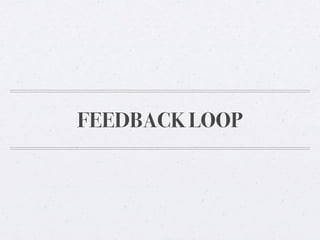 FEEDBACK LOOP

 