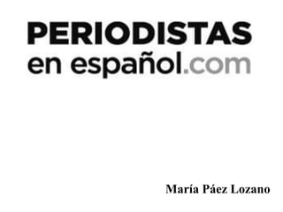 María Páez Lozano
 
