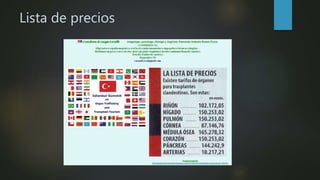 Lista de precios
 