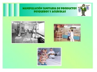 Manipulación Sanitaria de Productos  Pesqueros y Acuícolas 