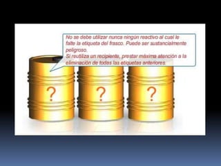 Manipulacion de sustancias qmcas