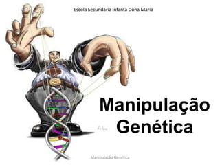 Manipulação Genética Manipulação Genética Escola Secundária Infanta Dona Maria 