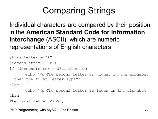 Manipulating strings