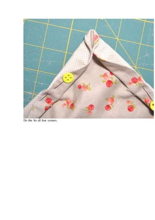 Do this for all four corners.
 