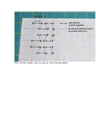 This is the first example where you pick up a and b and pull together.
 