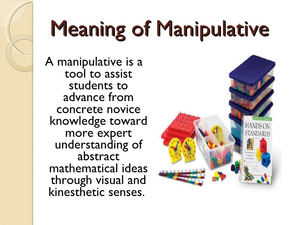 Manipulatives