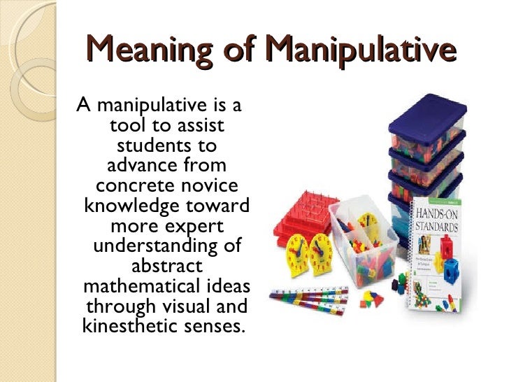 manipulatives