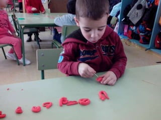 Manipulem plastilina