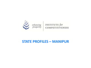 STATE PROFILES – MANIPUR
 