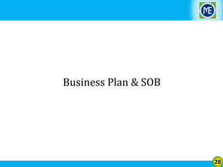 Business Plan & SOB

28

 