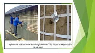 Masonry Retrofitting Retrofitting of Masonry Buildings | PPTX