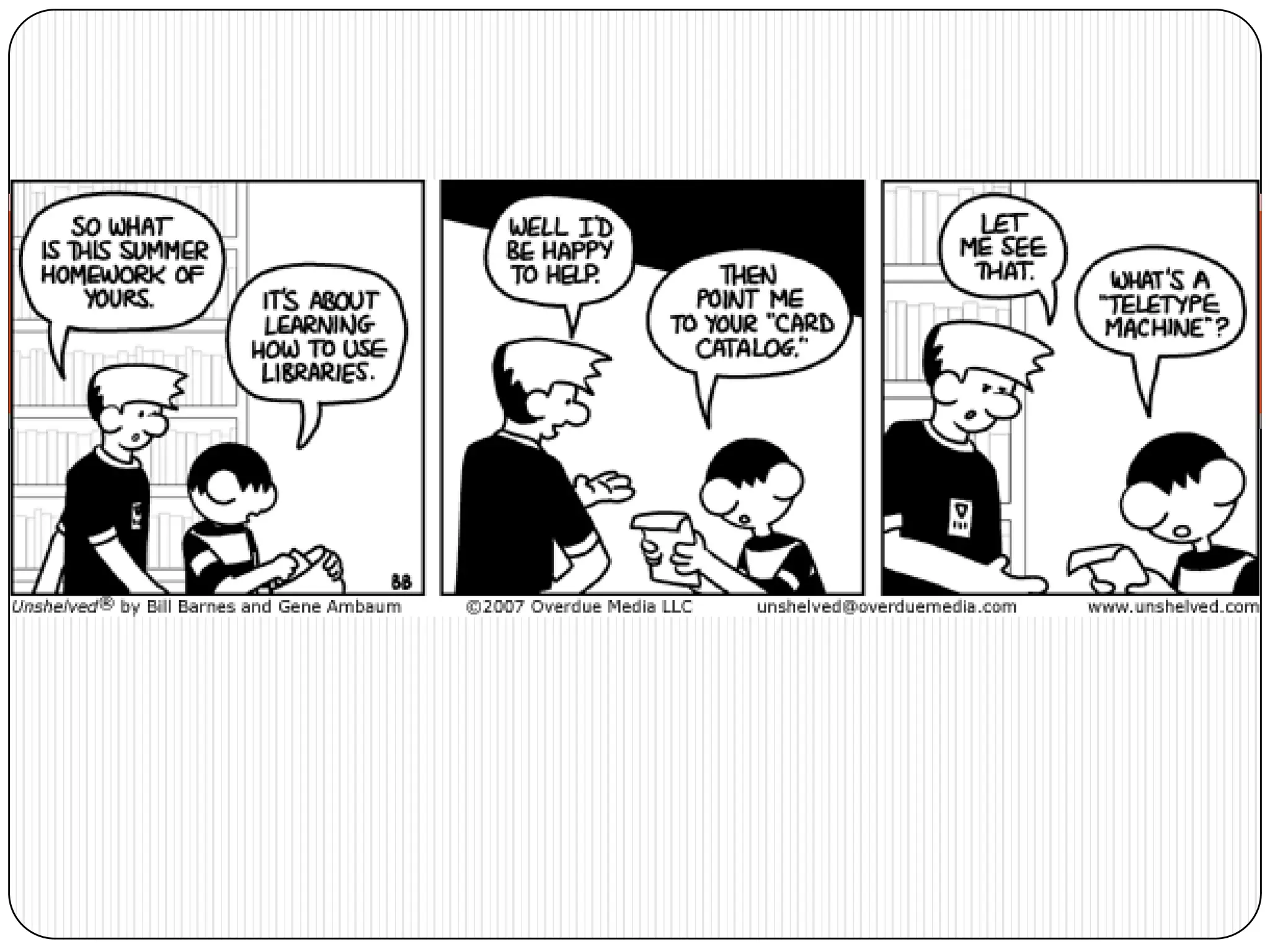 Build a SandboxReal mobile devices: e-readers, iPods, MP3 players, video, smart phones, texters, Kindles, Sony Readers, etc.Podcasts, Streaming MediaSpecial PC’s: disability compliance, streaming media, IM groups, VR (both kinds)Gaming stations