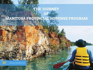 THE JOURNEY
OF
MANITOBA PROVINCIAL NOMINEE PROGRAM
XIPHIAS IMMIGRATION
 