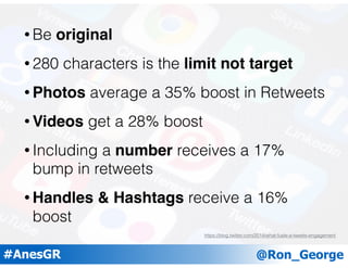 @Ron_George #OAA3dc2017@Ron_George#AnesGR
https://unionmetrics.com/blog/2010/04/understanding-twitter-reach-vs-exposure-wi...