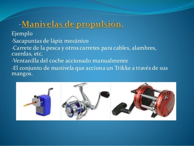 Resultado de imagen para manivela ejemplos