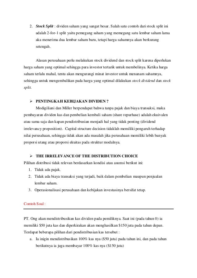 Dividen And Share Repurchase Policy Abshor Marantika Dinda Almira Mad