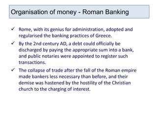 Mankind’s relationship with money | PPTX