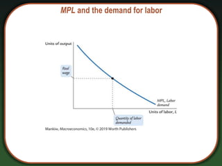 MPL and the demand for labor
 