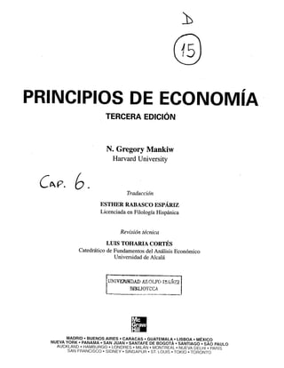 Mankiw gregory principios_de_economia_cap_6_parte_1