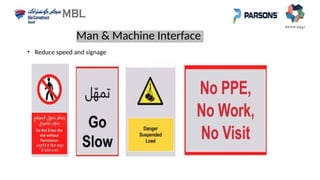 MAN MACHINE INTERFACE. power point presentation | PPTX