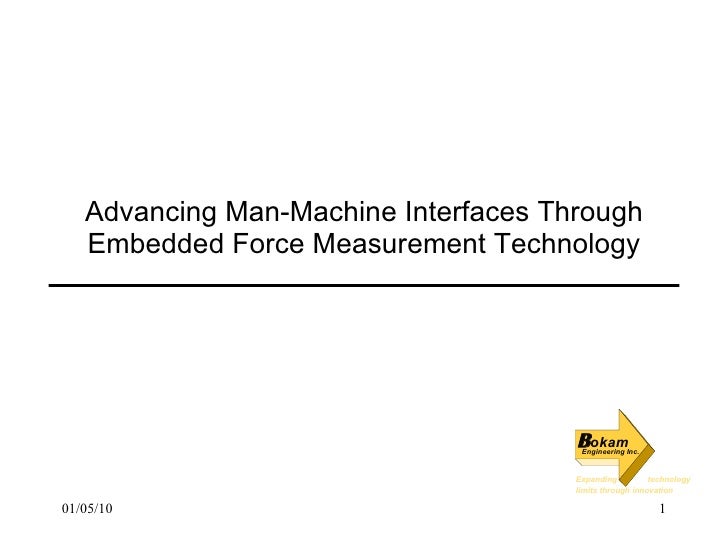 Man Machine Interface Presentation For Industrial Apps