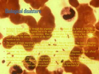Man made disasters | PPTX