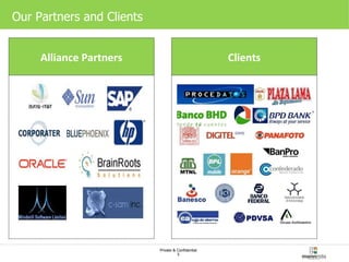 Our Partners and Clients Alliance Partners Clients 